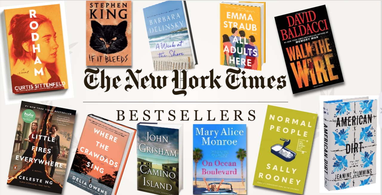 The New York Times Best Sellers: Fiction – June 7, 2020