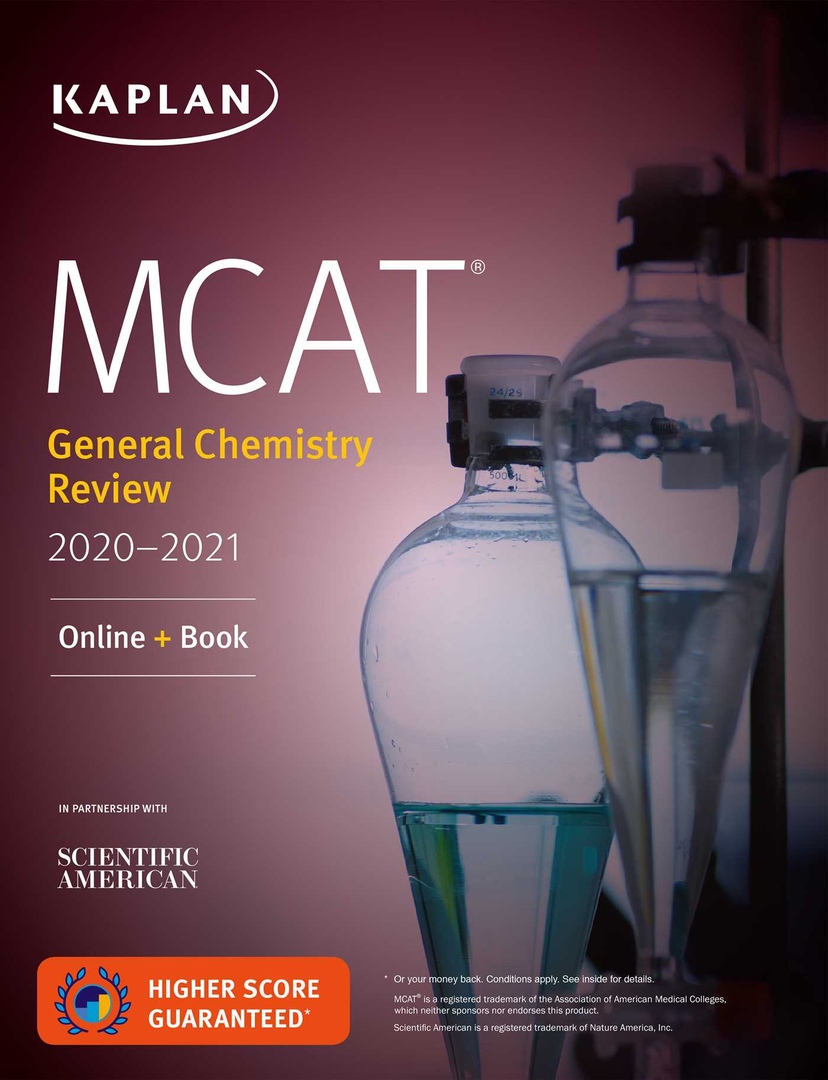 MCAT General Chemistry Review 2020-2021: Online + Book (Kaplan Test Prep) By Kaplan Test Prep