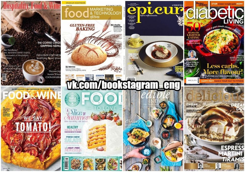 Food & Cooking Related Magazines – 06 August 2019
