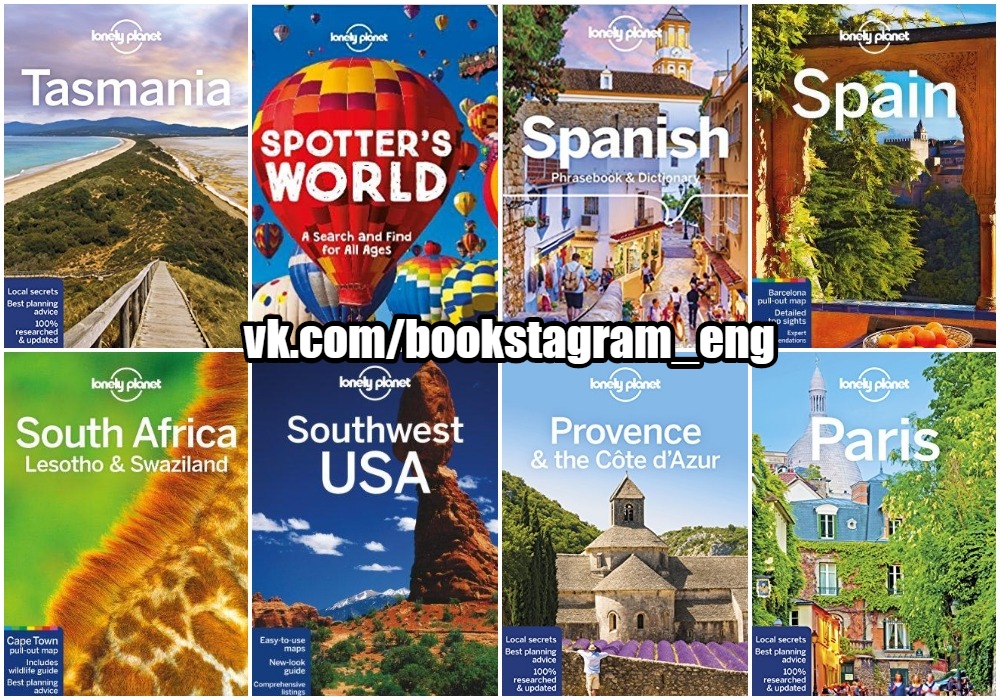 20 Lonely Planet Books Collection