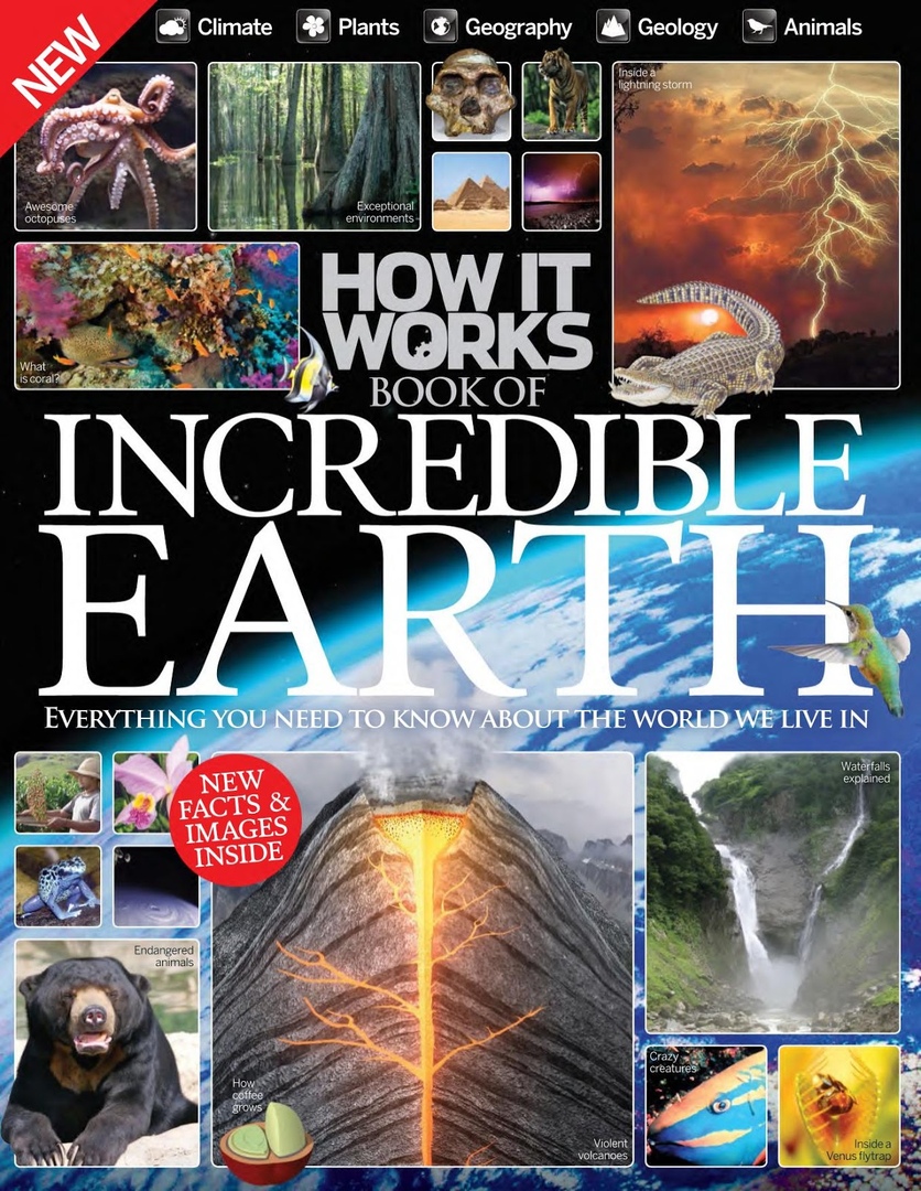 How It Works Book Of Incredible Earth By Imagine Publishing