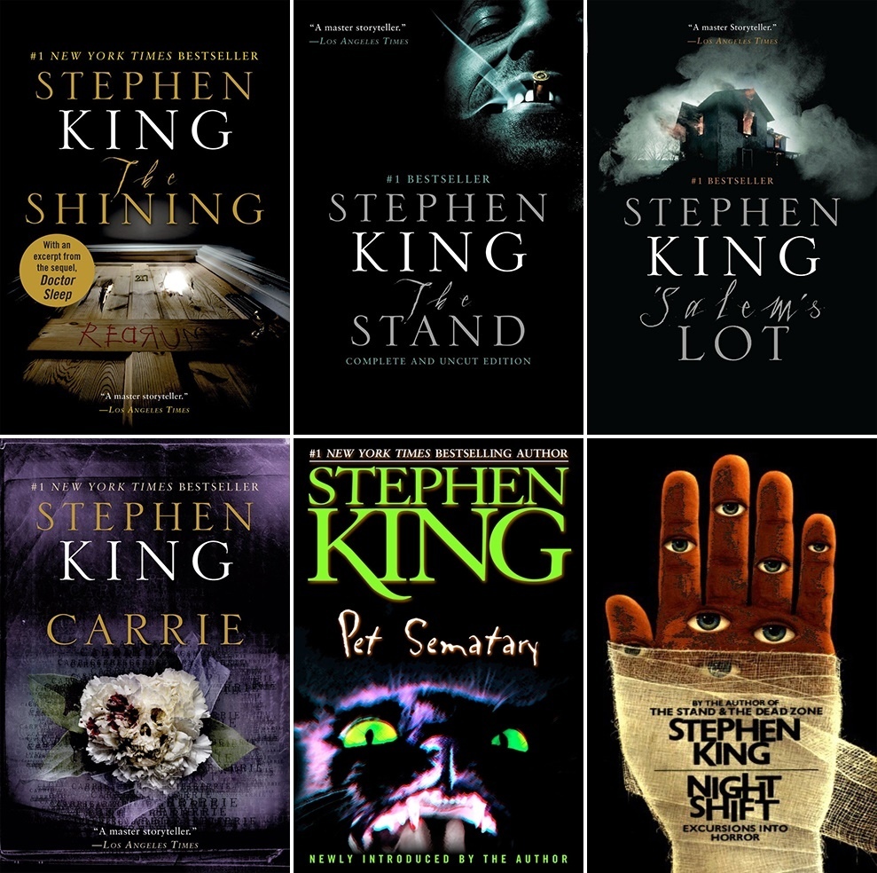 ~ Books By Stephen King ~