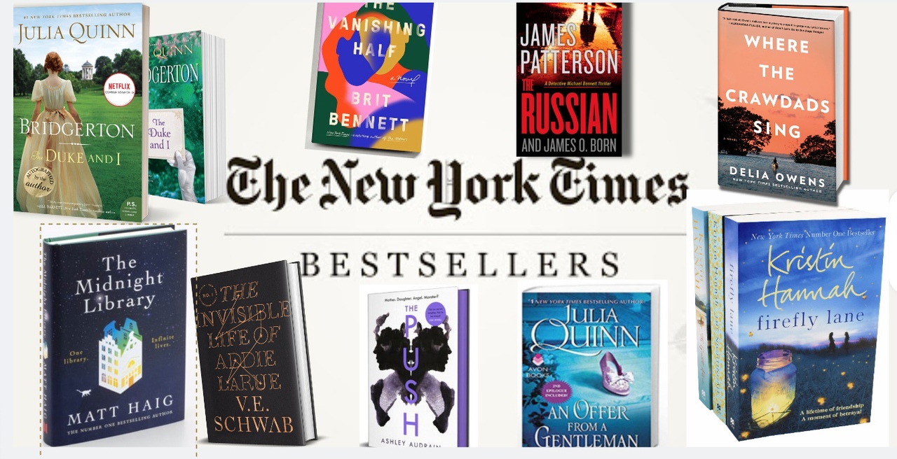 The New York Times Best Sellers: Fiction – February 14, 2021