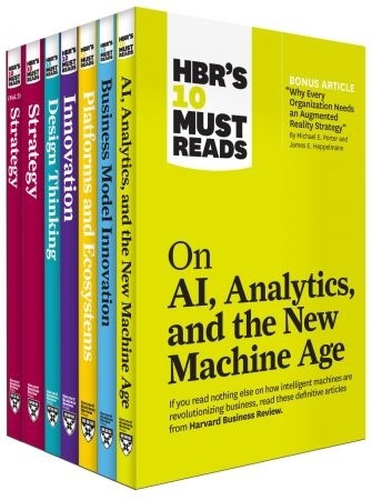 HBR’s 10 Must Reads On Technology And Strategy Collection (7 Books)