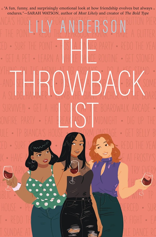 Lily Anderson – The Throwback List