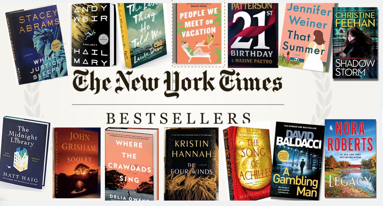 The New York Times Best Sellers: Fiction – June 13, 2021
