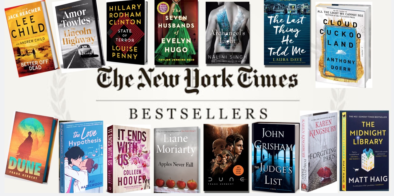 The New York Times Best Sellers: Fiction – November 14, 2021