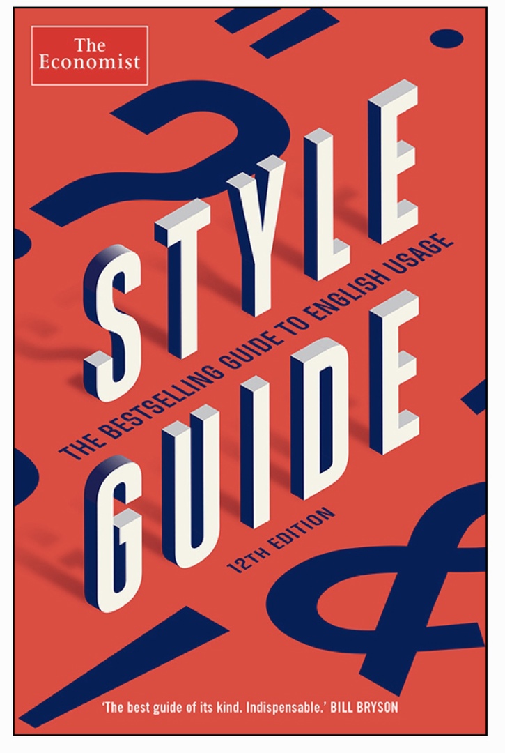 The Economist Style Guide By Ann Wroe