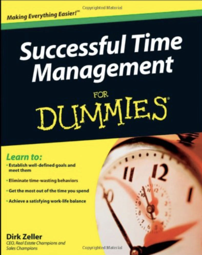 Successful Time Management For Dummies By Dirk Zeller