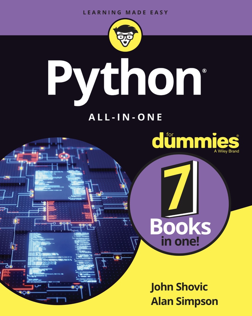 Python All-In-One For Dummies By John Shovic, Alan Simpson
