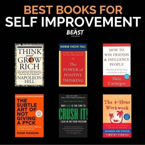 BEST BOOKS FOR SELF IMPROVEMENT
