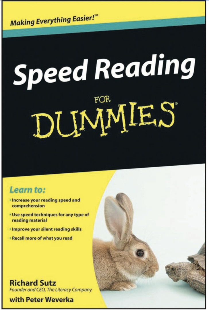 Speed Reading For Dummies (Sutz, 2009)