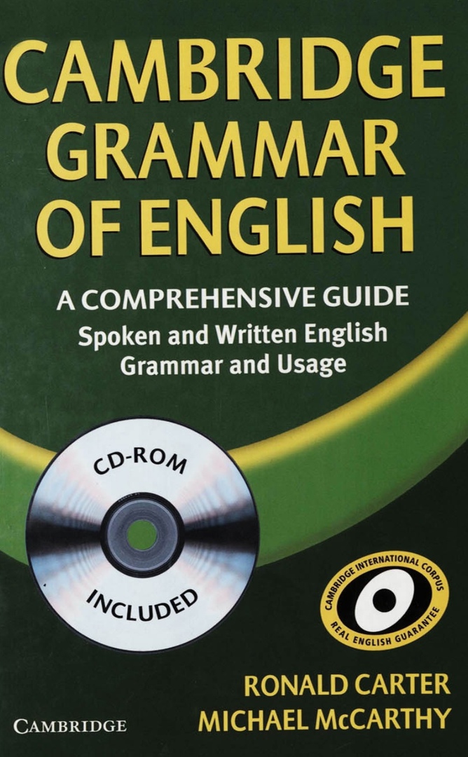 Cambridge Grammar Of English A Comprehensive Guide By Ronald Carter, Michael McCarthy