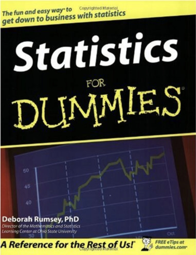 Statistics For Dummies By Deborah Rumsey