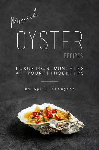 April Blomgren – Moreish Oyster Recipes