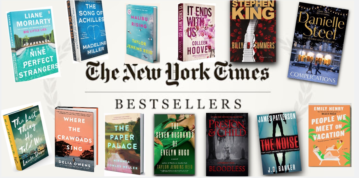 The New York Times Best Sellers: Fiction – September 5, 2021