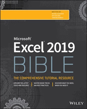 Excel 2019 Bible (Alexander, 2019)