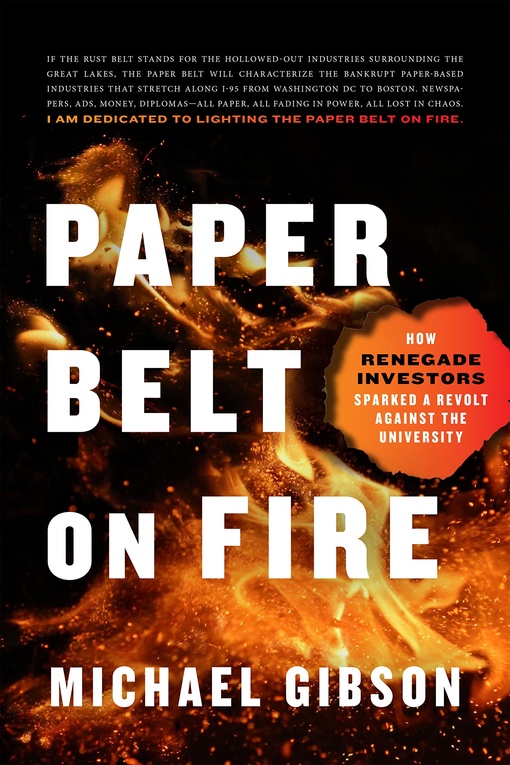 Michael Gibson – Paper Belt On Fire