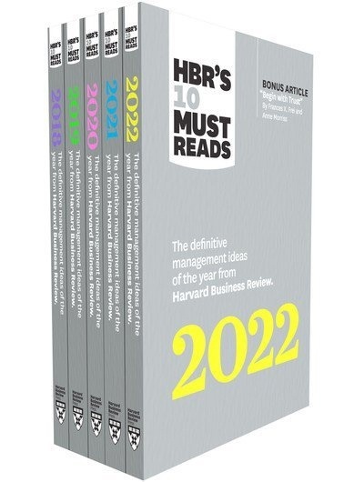 5 Years Of Must Reads From HBR: 2022 Edition (5 Books) (HBR’s 10 Must Reads)