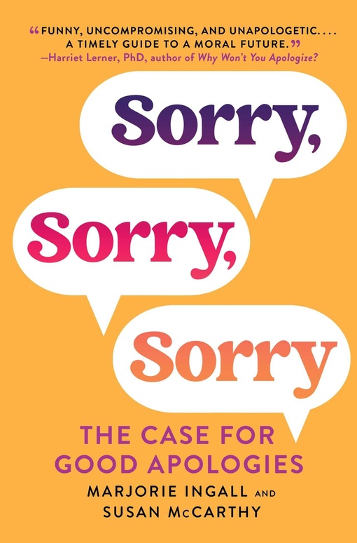 Marjorie Ingall, Susan McCarthy – Sorry, Sorry, Sorry